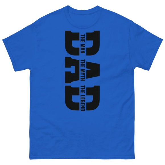 Custom: T-Shirt "DAD-The MAN, MYTH, LEGEND”-Sz: S-3xl - Picture 4 of 5